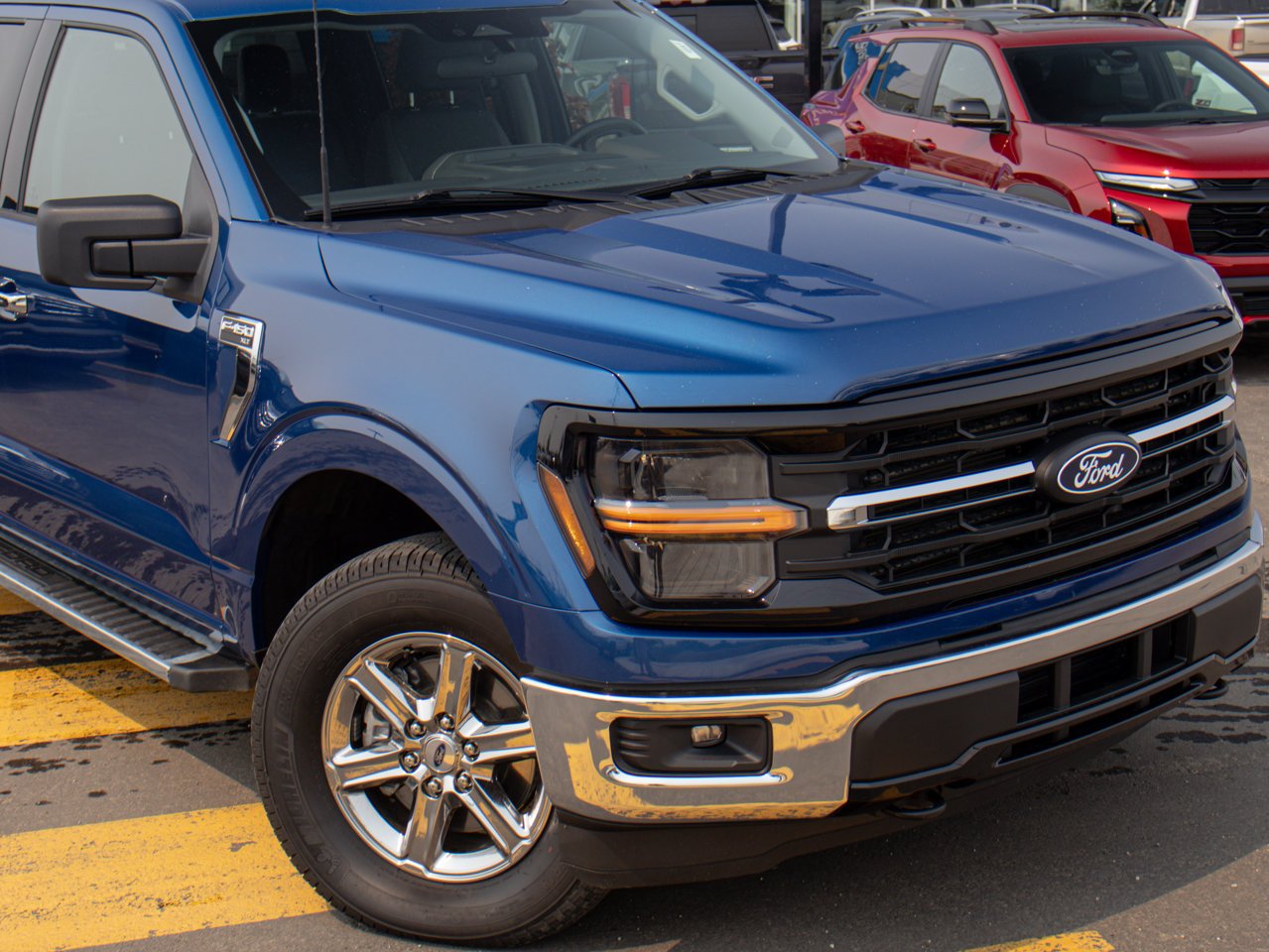 2025 Ford F-150 XLT 4WD SuperCrew 5.5' Box Blue Sherwood Park - photo #14