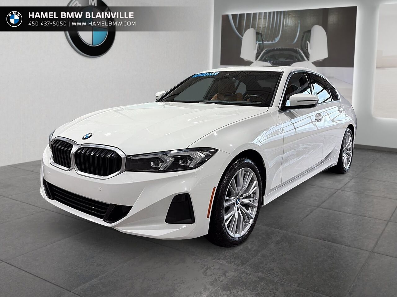 White 2023 BMW 3 Series Sedan All-Wheel Drive Automatic