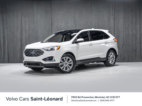 2020 Ford Edge TITANIUM AWD White