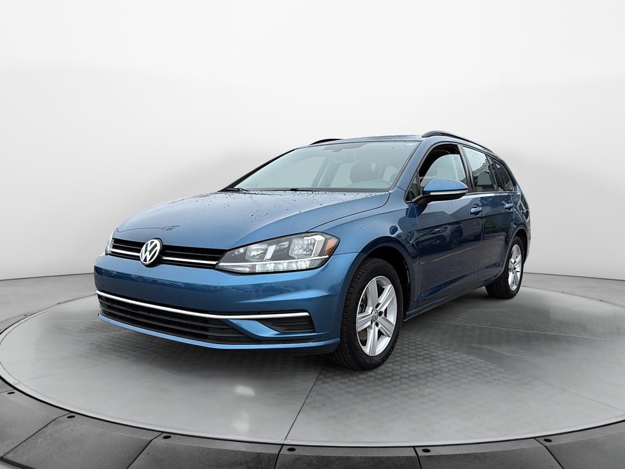Volkswagen Golf SportWagen NIV 3VW117AU3KM517964 2019 Bleu Chicoutimi - photo #0