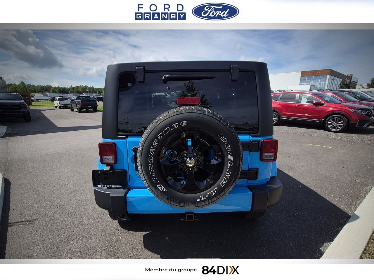 Jeep Wrangler Unlimited 2017 Bleu Granby - photo #5