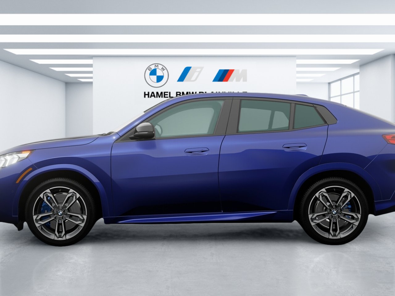 2026 BMW X2 Frozen Portimao Blue Metallic Blainville - photo #3