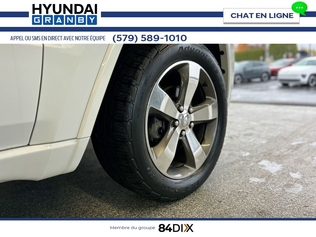 2015 Jeep Grand Cherokee White Granby - photo #8