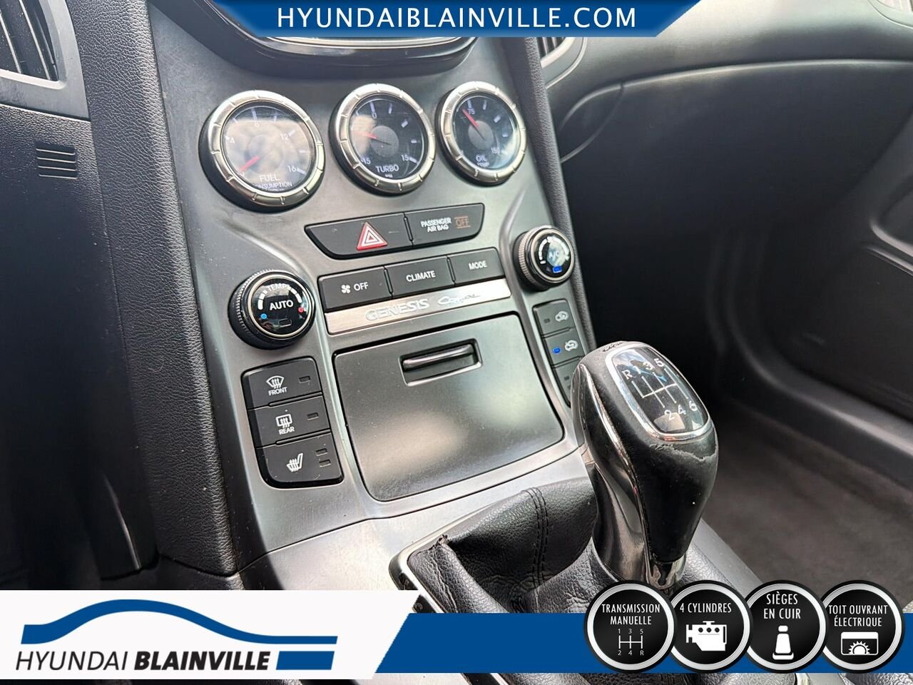 Hyundai Coupé Genesis 2014 Argent Blainville - photo #15