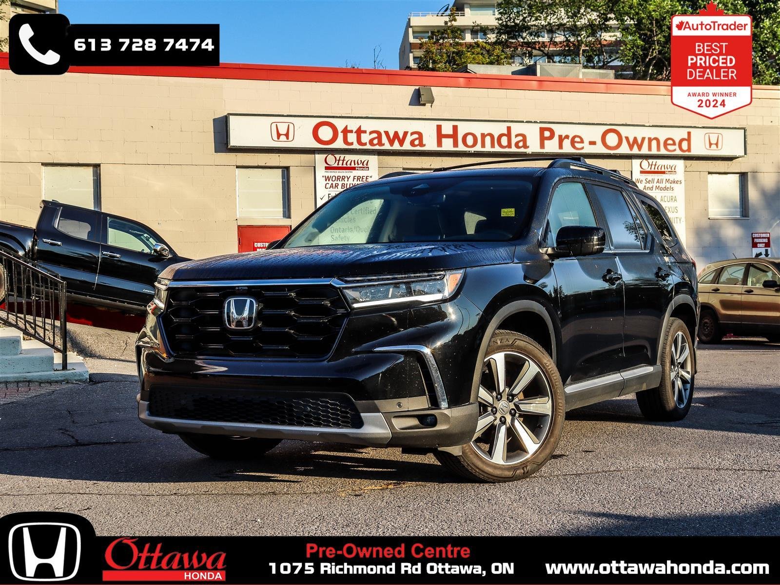 Honda Pilot Touring 2023 Black Ottawa & Gatineau - photo #0