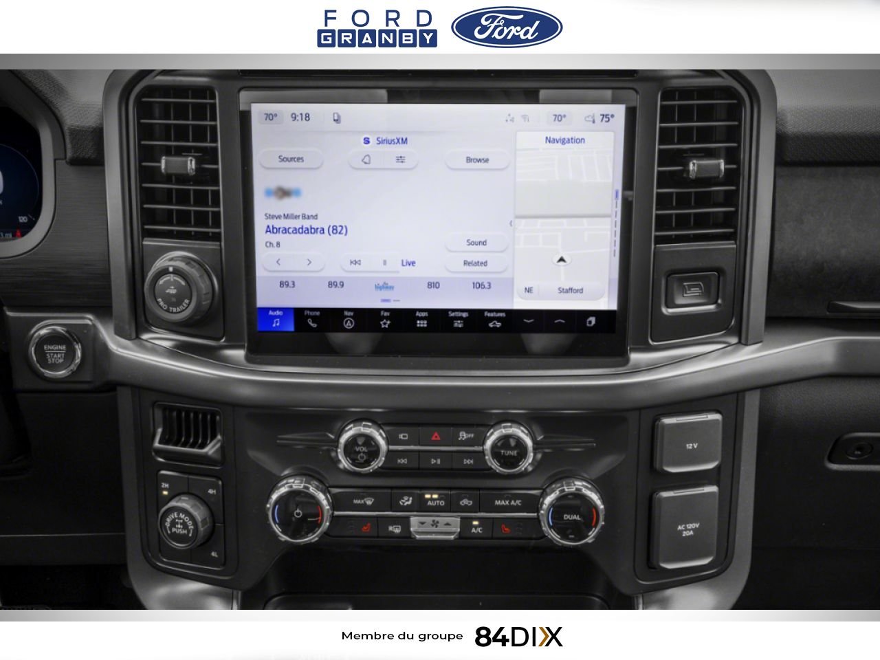 2026 Ford F-150 Agate Black Metallic Granby - photo #6