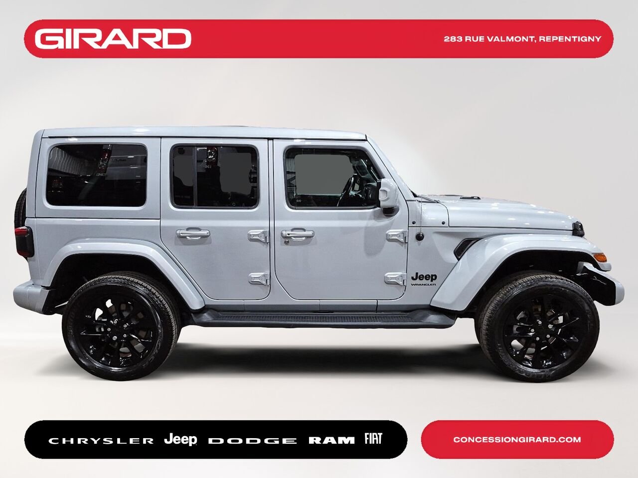 JEEP WRANGLER 2023 Gris Repentigny - photo #3