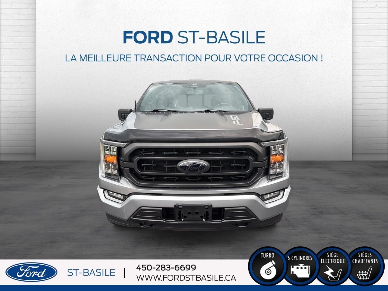 Ford F-150 2022 Argent Saint-Basile-le-Grand - photo #11