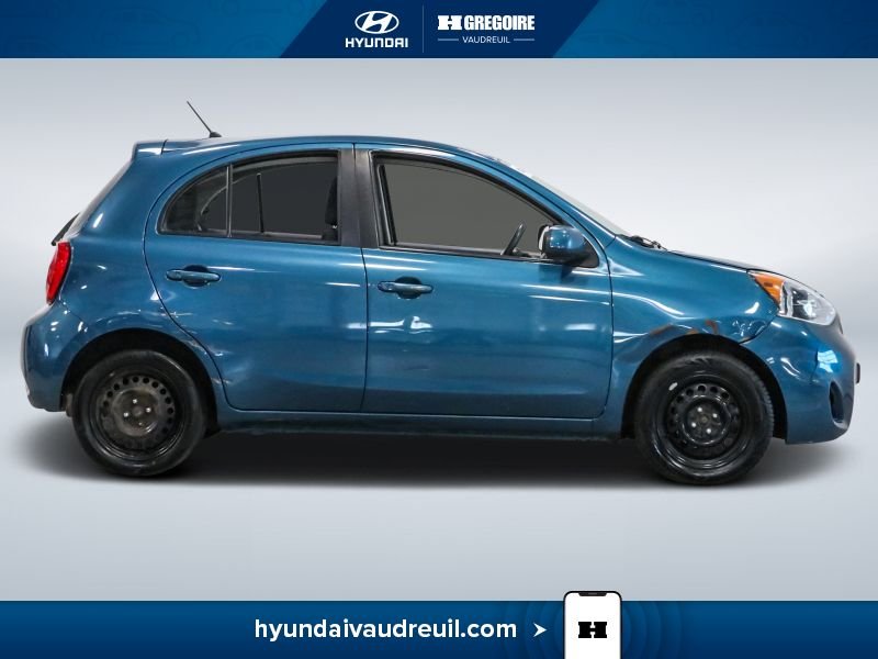 Nissan MICRA YA850 | S Auto 2019 Bleu Laval - photo #12