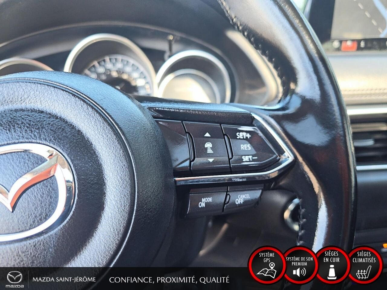 2019 Mazda CX-5 GT | TOIT OUVRANT | CUIR | AWD | White Saint-Jérôme - photo #15