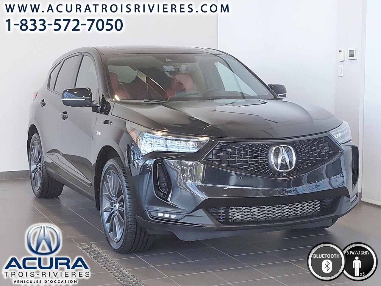 Acura RDX A-Spec Platinum Élite TI 2022 Noir Trois-Rivières - photo #1