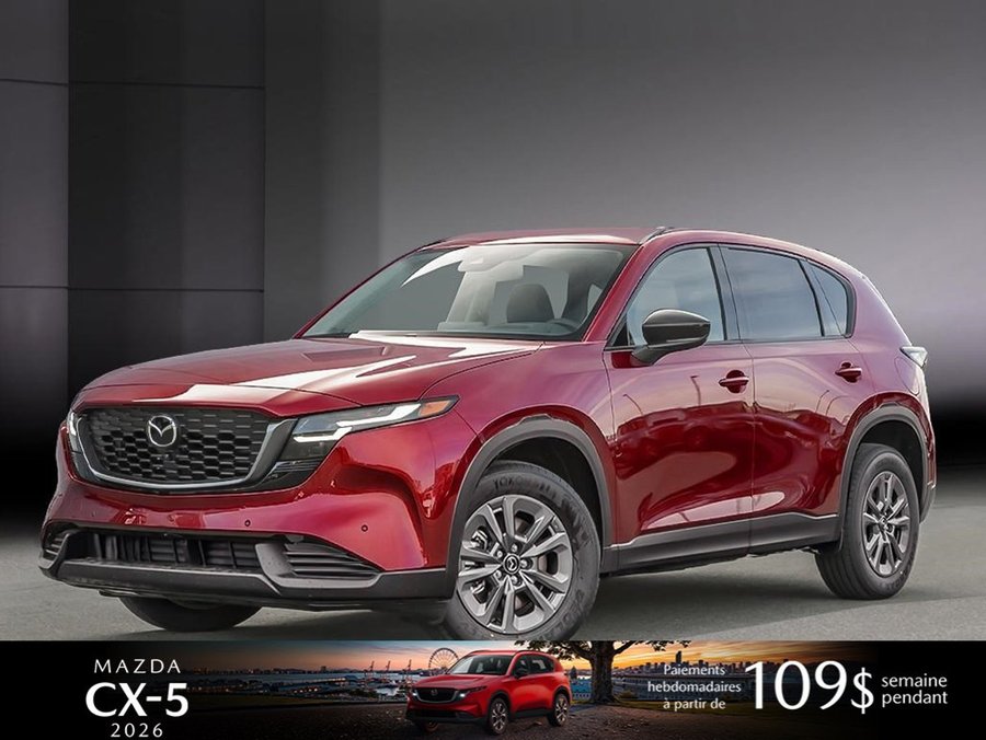 2026 Mazda CX-5 2026 Soul Red Crystal Metallic