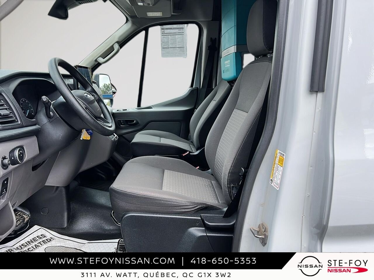 2022 Ford E-Transit Toit surélevé White Ste-Foy - photo #8