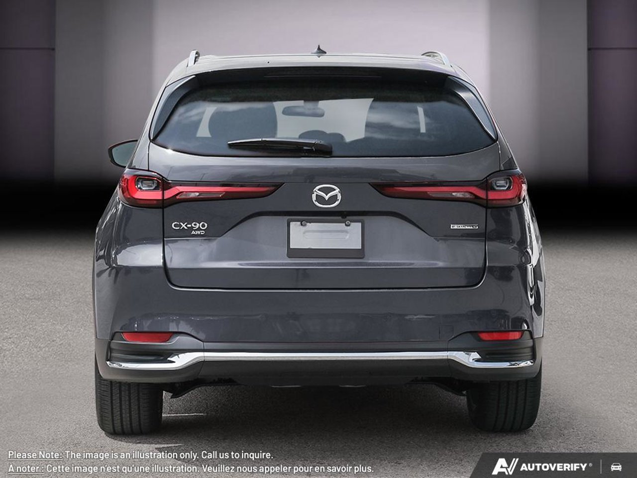 2026 Mazda CX-90 MHEV JM3KKDHD5T1371663 Machine Grey Metallic Mirabel - photo #4