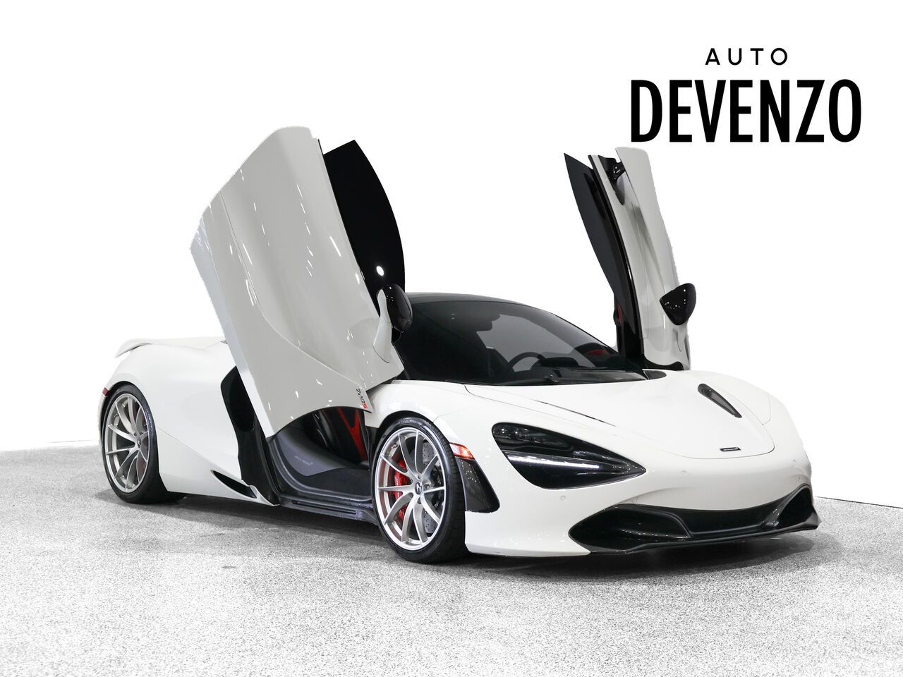 White 2020 McLaren 720S Convertible Rear-Wheel Drive Automatic