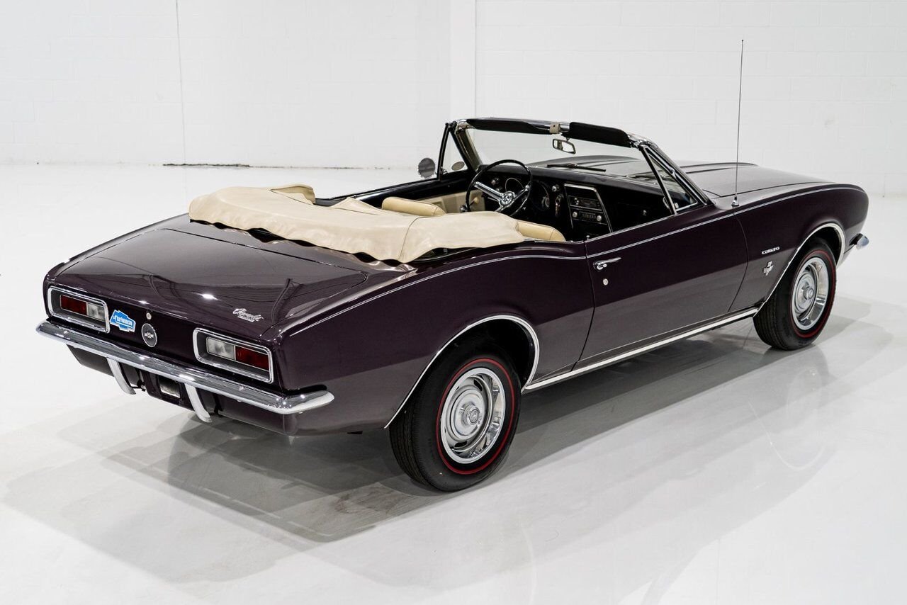 1967 Chevrolet Camaro PRIX EN USD Convertible Beautifully presented from former Restoration Purple Montreal - photo #48