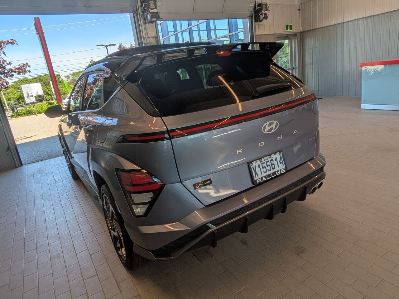 Hyundai Kona 2024 Gris Gatineau - photo #19