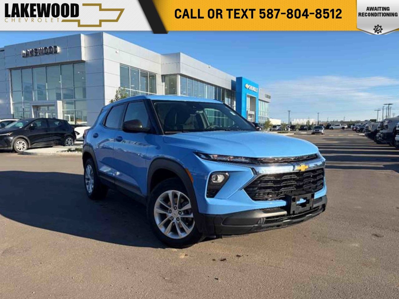 2024 Chevrolet Trailblazer AWD 4dr LS Blue Sherwood Park - photo #0