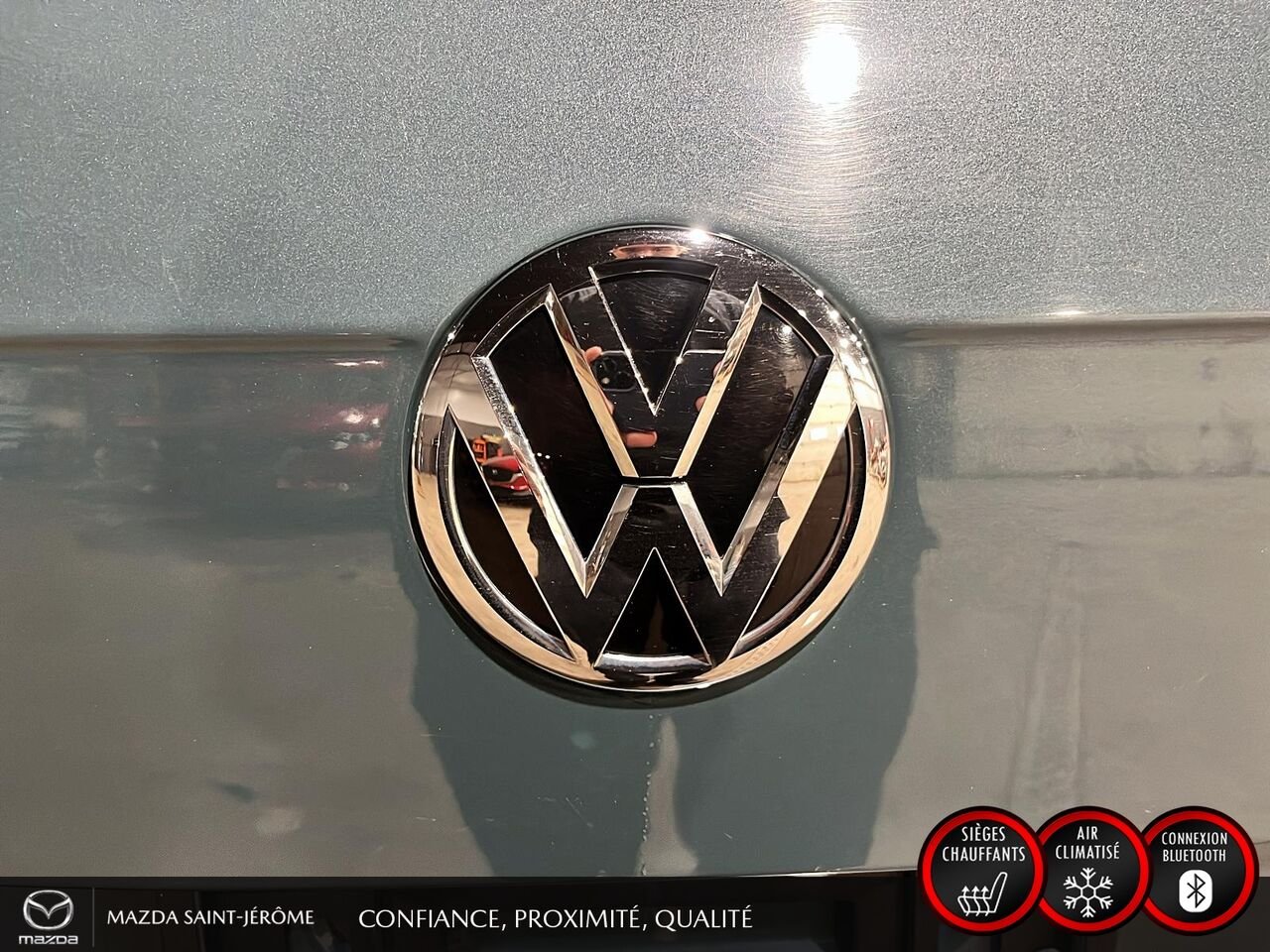 2021 Volkswagen Tiguan Comfortline | TOIT PANORAMIQUE | CUIR | 4MOTION | Grey Saint-Jérôme - photo #7
