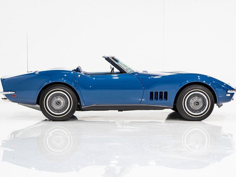 Chevrolet Corvette 1968 1968 Bleu