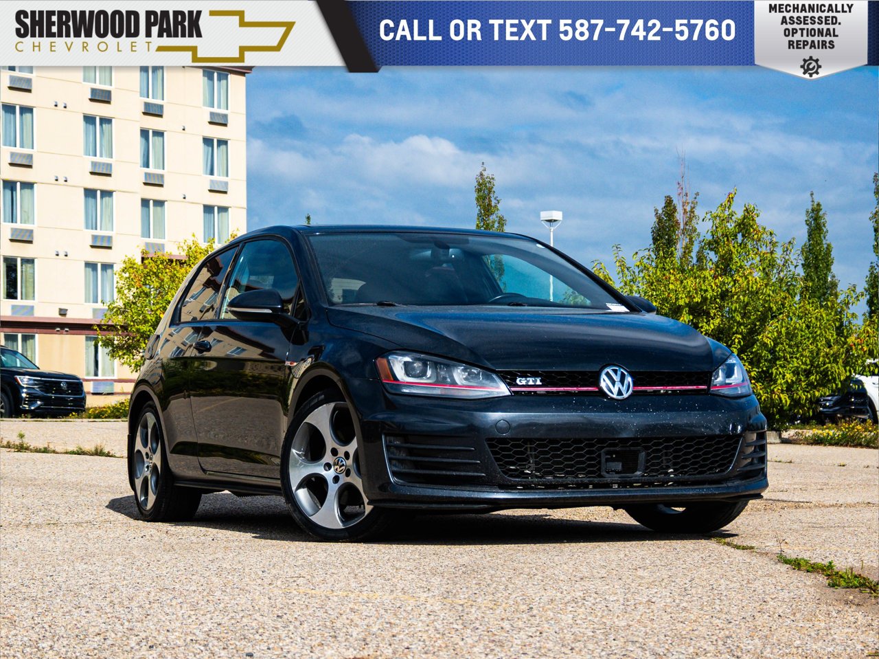 2015 Volkswagen Golf GTI 3dr HB Man gray Sherwood Park - photo #0