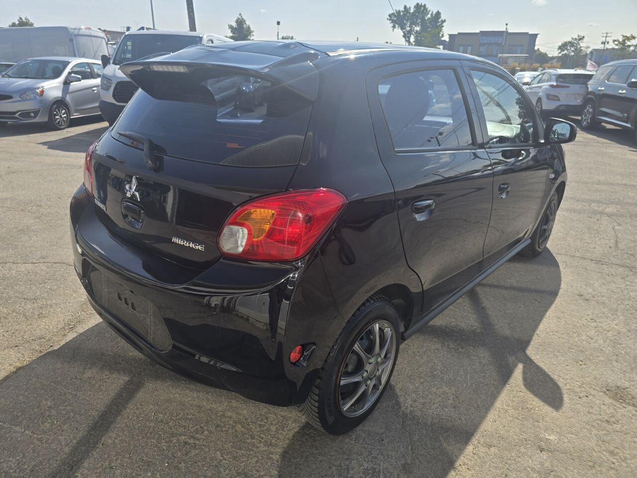Mitsubishi Mirage 2014 Noir Longueuil, - photo #4