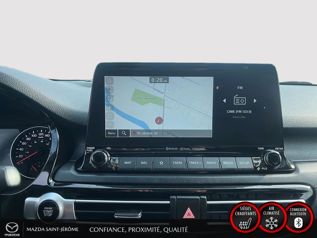 2023 Kia Seltos EX Premium | TOIT OUVRANT | CUIR SOFINO | NAVIGATION | SIÈGES ÉLECTRIQUES | AWD White Saint-Jérôme - photo #20