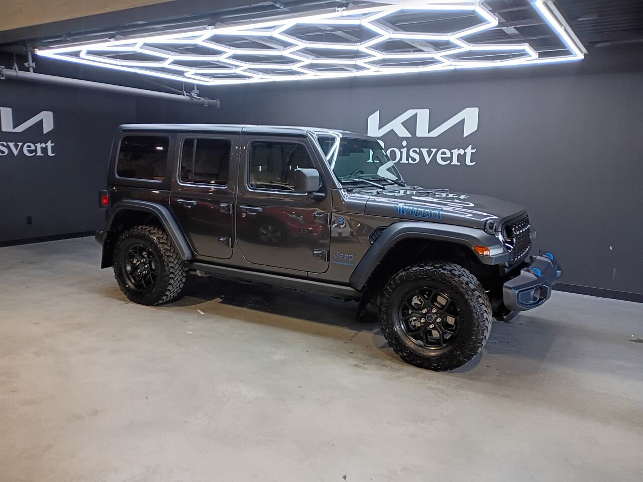 Jeep Wrangler 4xe 2024 Gris Blainville - photo #4