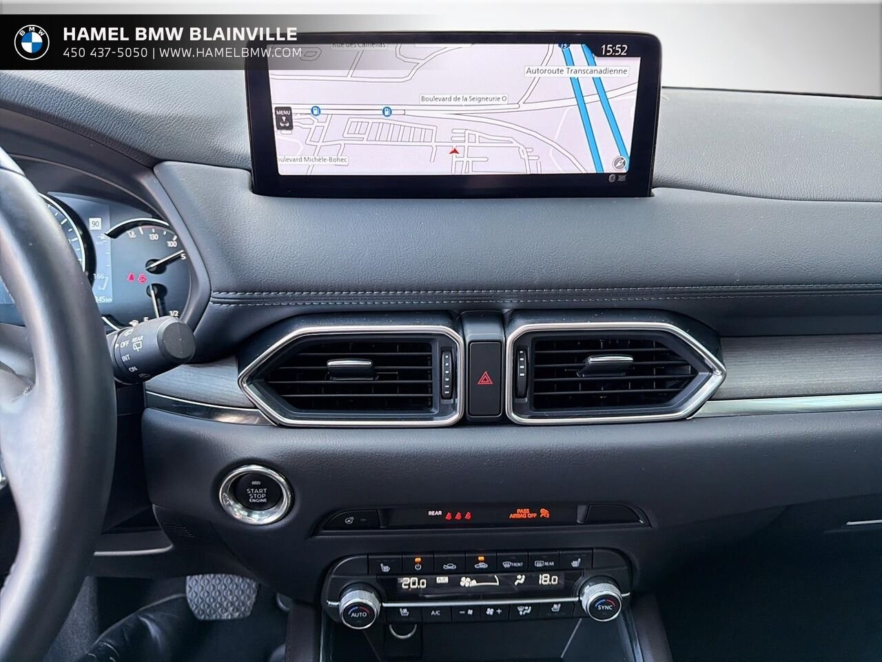 Mazda CX-5 Signature TI 2023 Blanc Blainville - photo #13