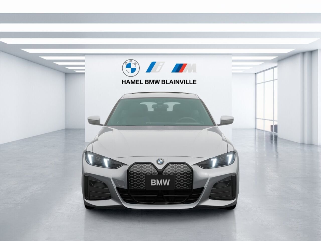 BMW i4 eDrive40 2026 Gris Brooklyn métallique Blainville - photo #2