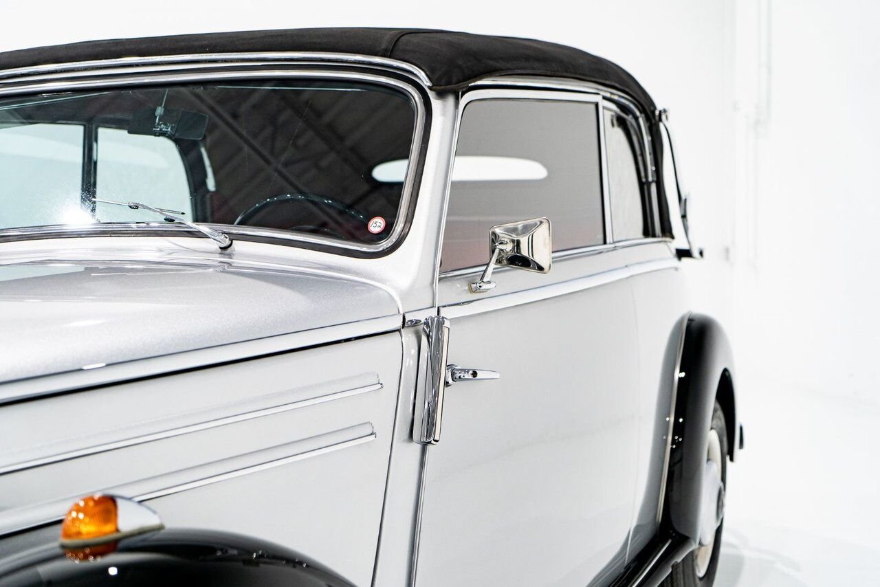 1950 Mercedes-Benz 170S Cabriolet B Wonderfully Presented Old Restoration Grey Montreal - photo #50