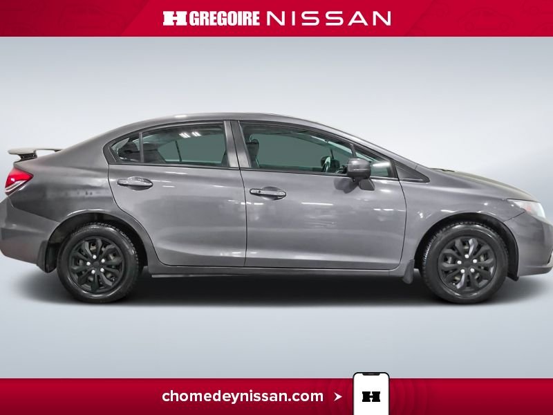 2015 Honda Civic Grey Saint-Eustache - photo #10