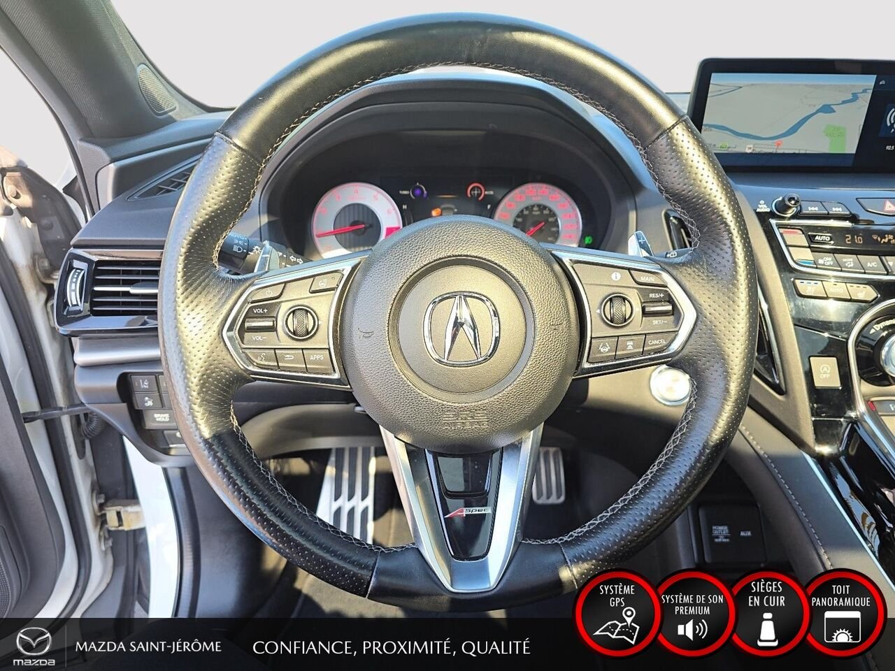 Acura RDX A-Spec | TOIT OUVRANT | CUIR | AWD | 2020 Blanc Saint-Jérôme - photo #13