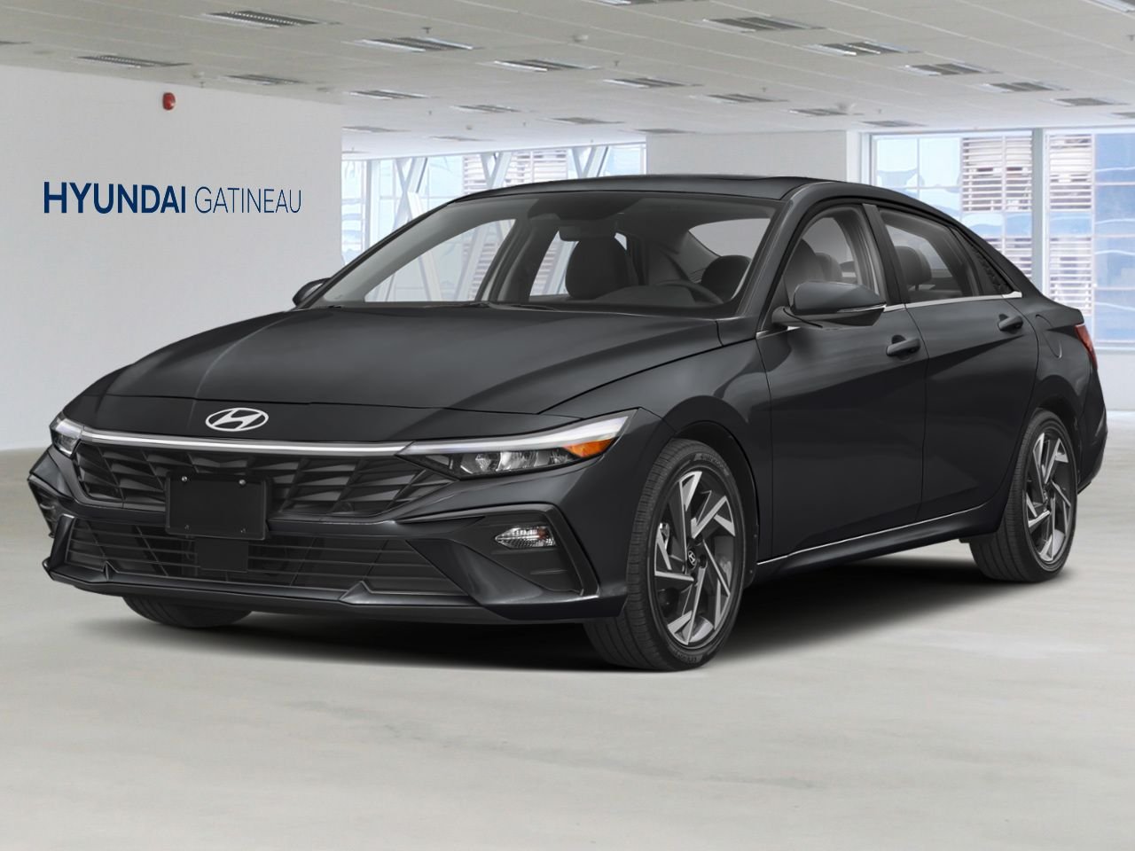 2026 Hyundai Elantra Hybrid Luxury berline avec intérieur deux tons Abyss Black Ottawa & Gatineau - photo #0