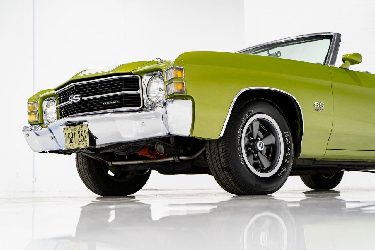 Chevrolet Chevelle SS Matching numbers 454 LS5 4-speed 1971 Vert Montréal - photo #40