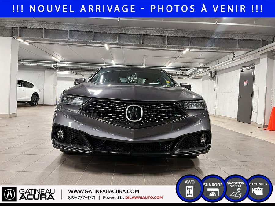 Acura TLX *** CLEAN CARFAX + BAS KILOMÉTRAGE *** 2020 Gris