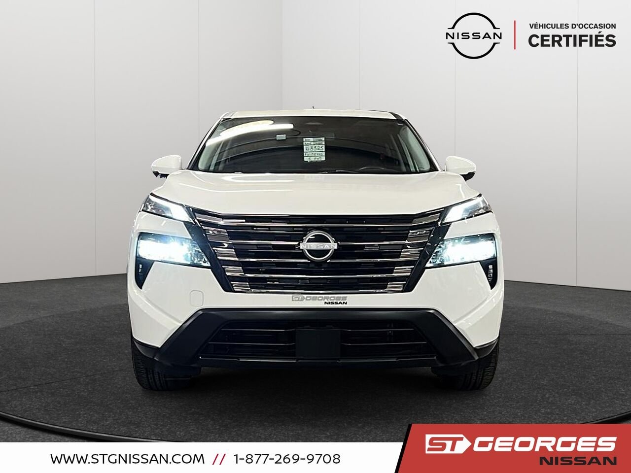 Nissan Rogue 2024 Blanc Saint-Georges - photo #1