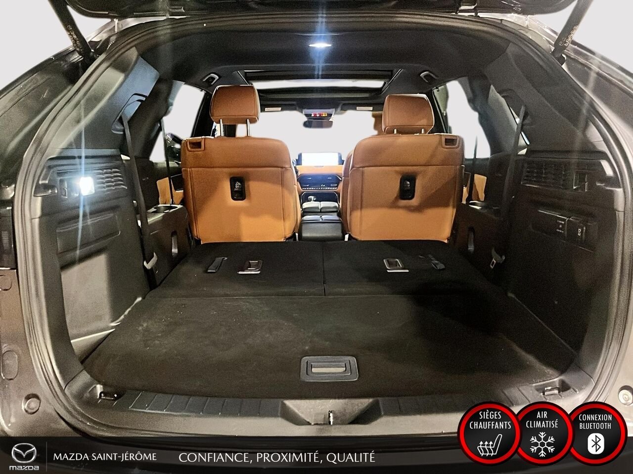 2024 Mazda CX-90 hybride léger Signature | TOIT PANORAMIQUE | AWD | CUIR NAPPA | SIEGES CAPITAINES Grey Saint-Jérôme - photo #25