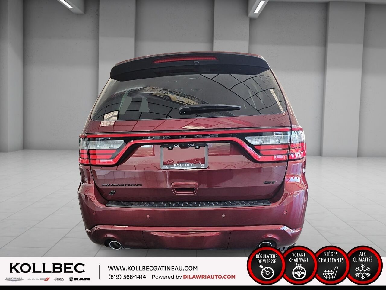 Dodge Durango GT TI 2026 Couche nacrée rouge intense Ottawa & Gatineau - photo #15