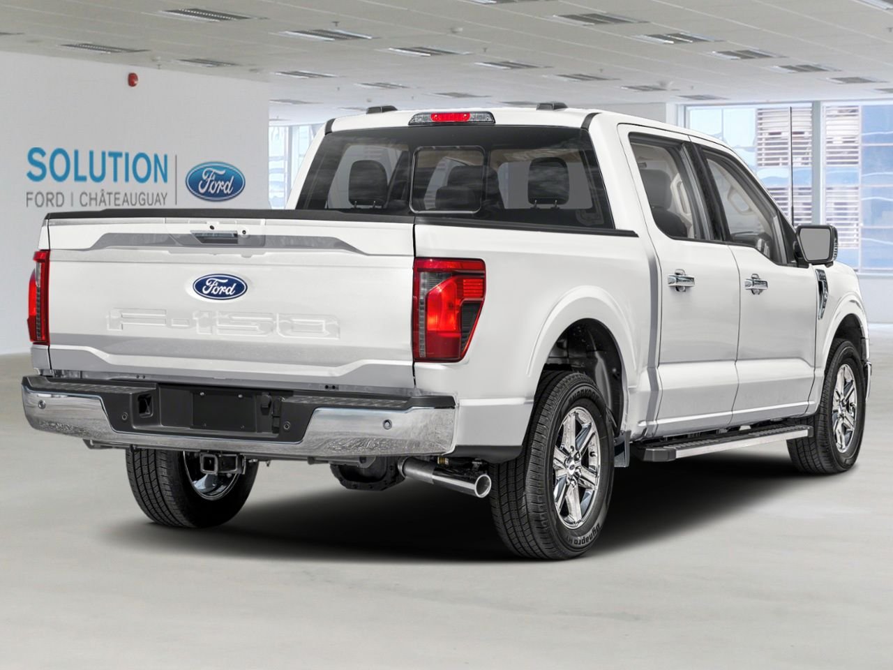 Ford F-150 XLT CABINE SUPERCREW 4RM CAISSE DE 6,5 PI 2025 Blanc Oxford Châteauguay - photo #2