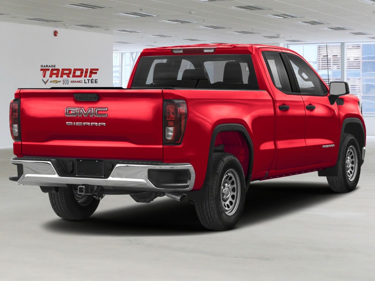 GMC Sierra 1500 Elevation cabine double 4RM 147 po 2024 Teinte rouge volcanique Amos - photo #1