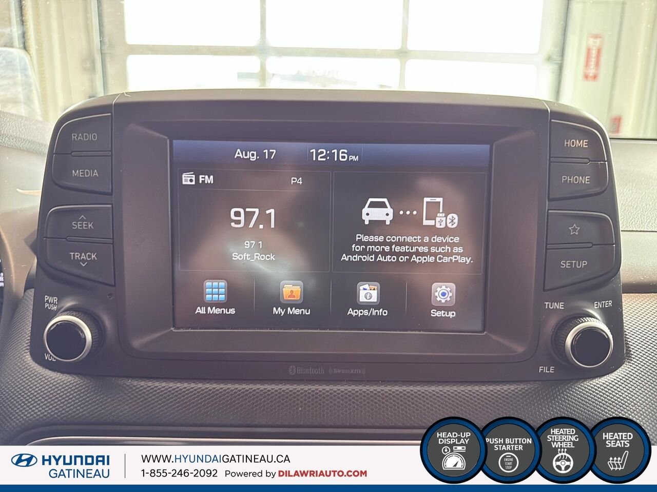 2018 Hyundai Kona White Gatineau - photo #14