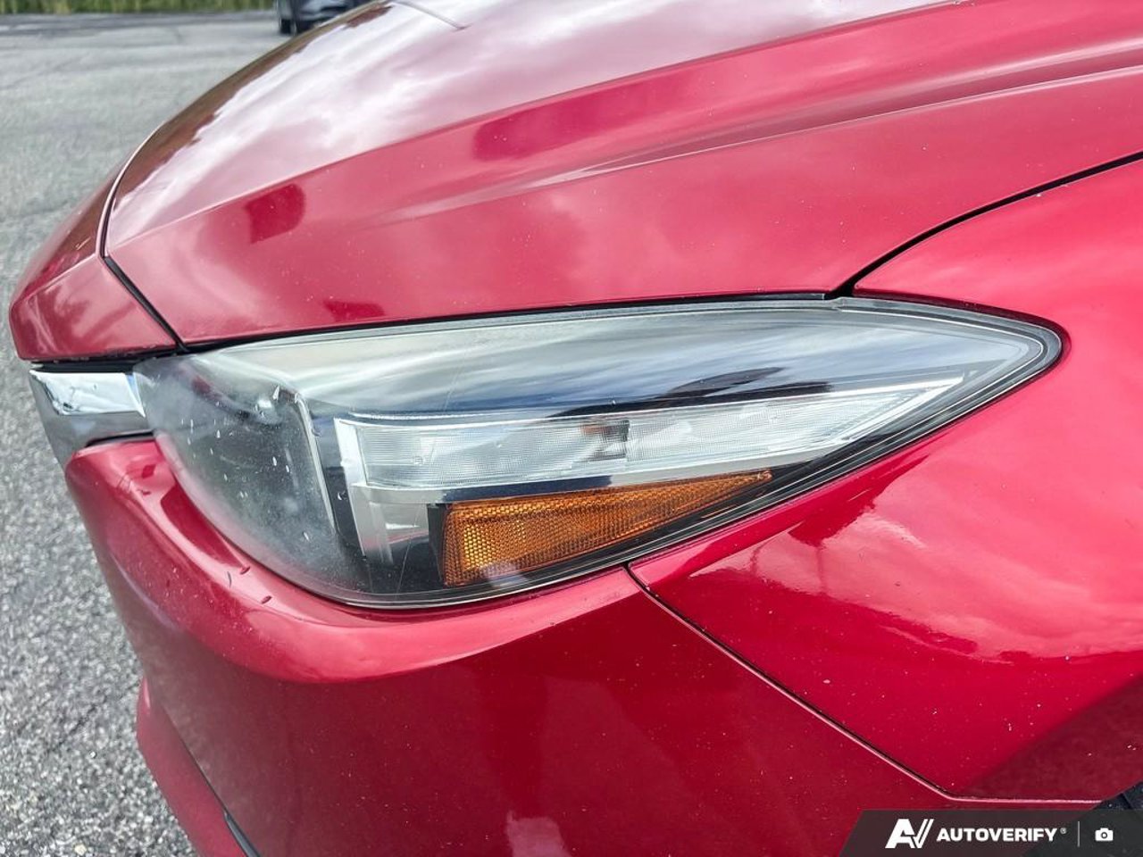 2017 Mazda Mazda3 JM1BN1K79H1121688 Red Mirabel - photo #10