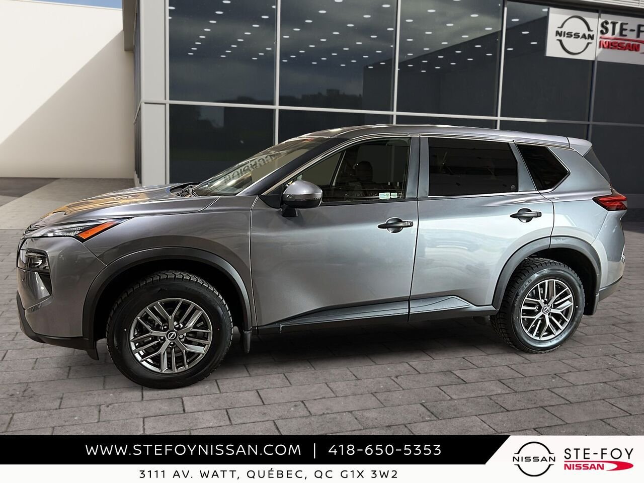 Nissan ROGUE S TRACTION INTEGRALE 2024 Gris Ste-Foy - photo #4