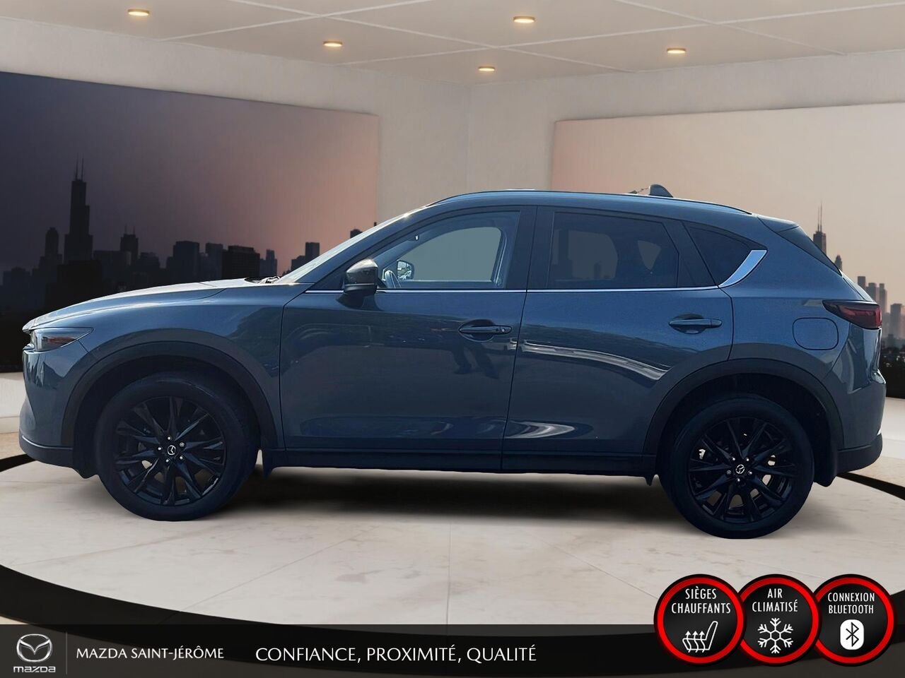 2022 Mazda CX-5 Édition Kuro | AWD | TOIT OUVRANT | CUIR | Grey Saint-Jérôme - photo #10