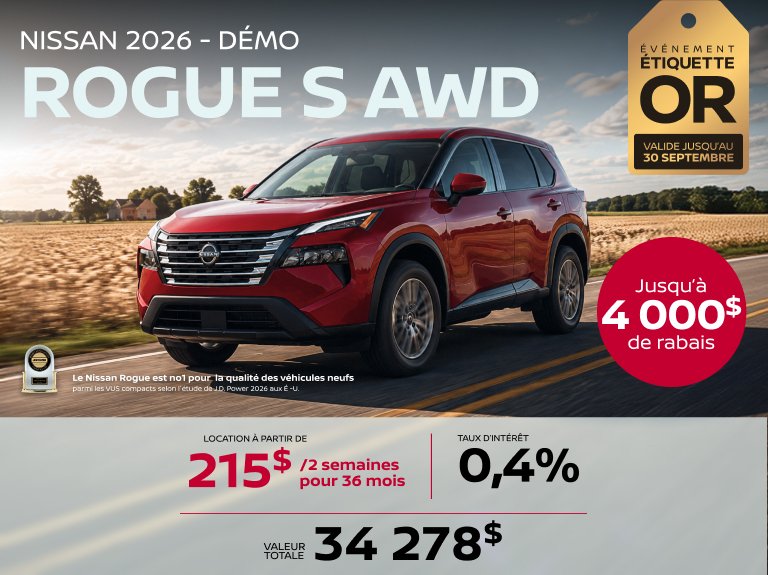 Promo ROGUE S
