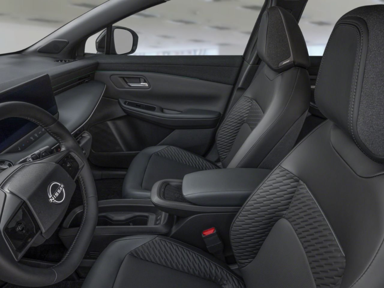 2026 Nissan LEAF Red Metallic/Black Laval - photo #11