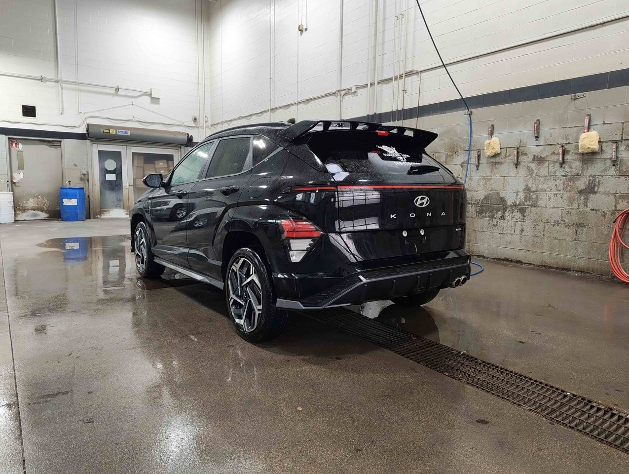 2024 Hyundai Kona 1.6T N Line AWD Black Sherwood Park - photo #4