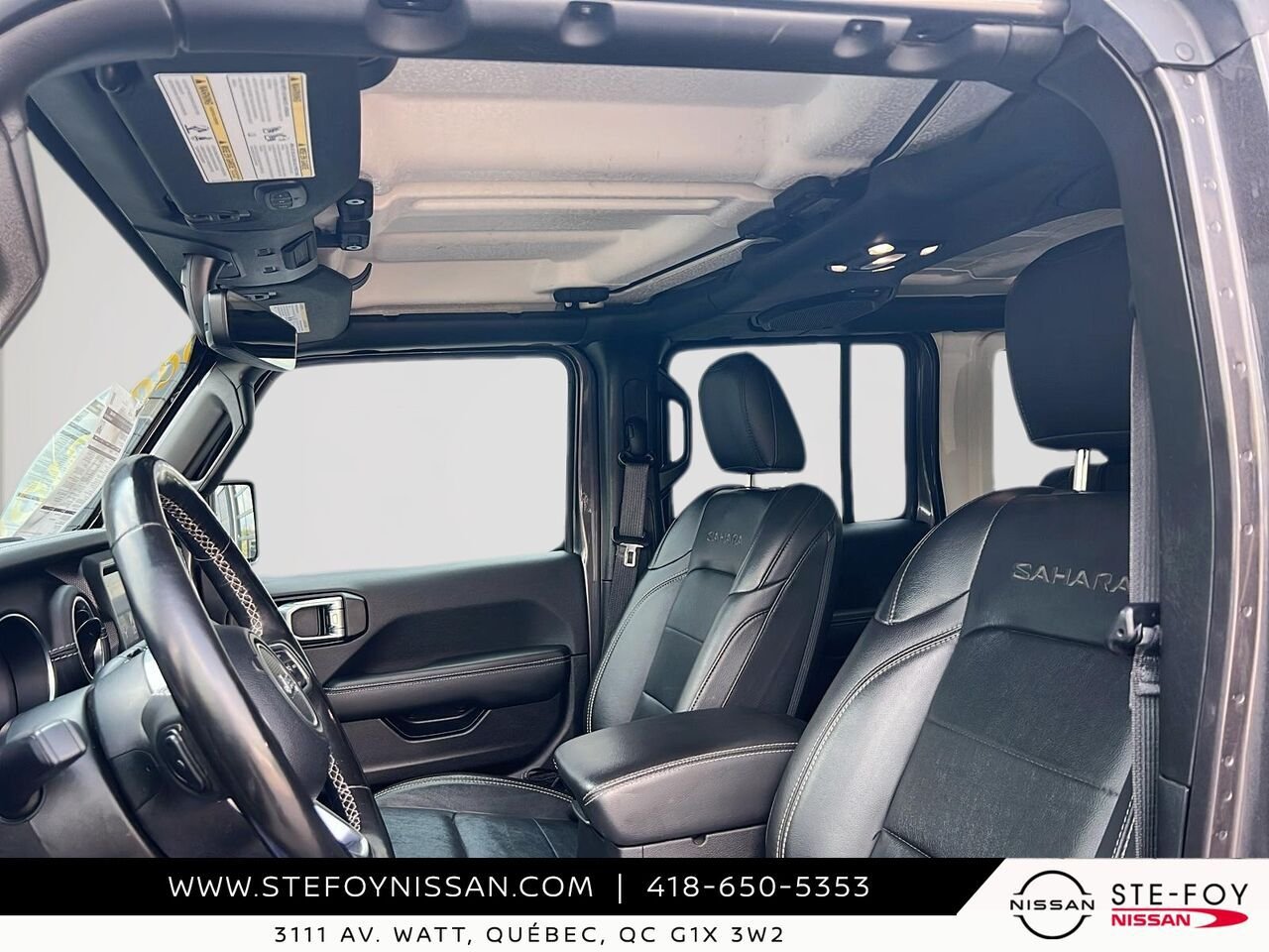 Jeep Wrangler 4xe SAHARA UNLIMITED 2022 Gris Ste-Foy - photo #16