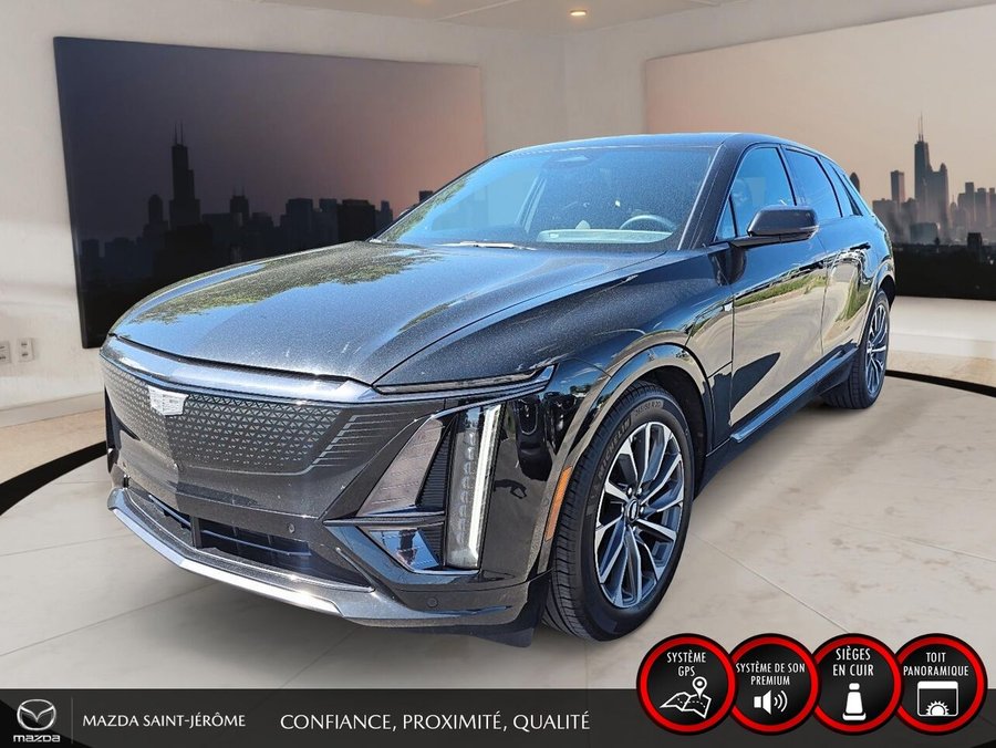 Cadillac LYRIQ TRANSFERT DE BAIL $879/MOIS +TX BALANCE 12 MOIS 2025 Noir